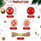 302PCS Christmas Crafts Tree Foam Shapes Stickers Set Craft Kits, Xmas Tree Hat Snowman Christmas Decorations for Kids Crafts Party Favors Supplies